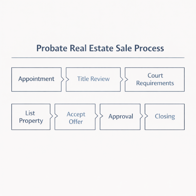 probate real estate sale process